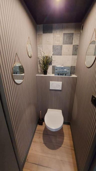 Loveroom Sauna, Balneo, Parking Prive Dans Le Centre De Онфлёр Экстерьер фото